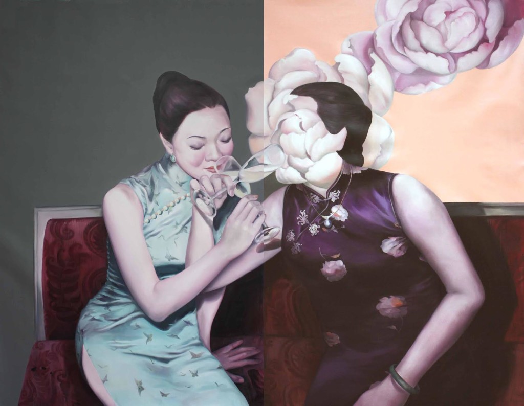 Janiz Chan, A Lasting Scent, oil on canvas, 52"x64", 2015