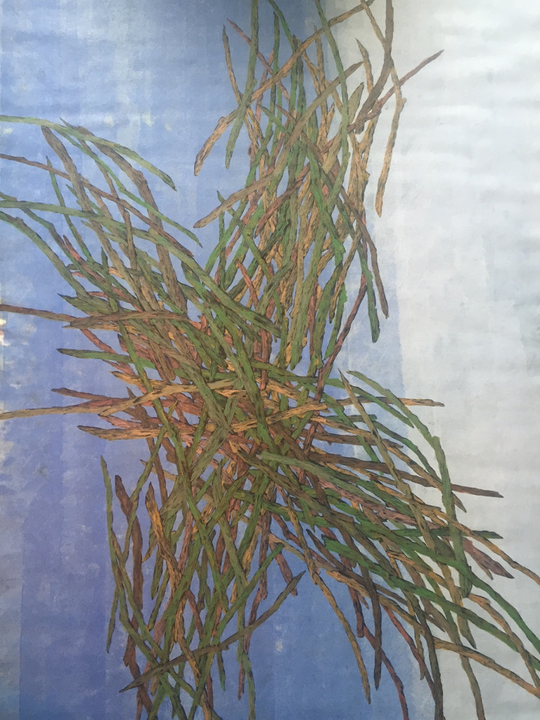 Rudi St Dharma, Journey of Joy, acrylic on canvas, 55"x35", 2015