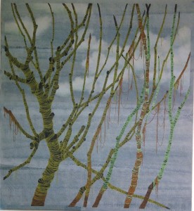 Rudi St Dharma, Beauty of the Fragile, acrylic on canvas, 43"x29", 2015