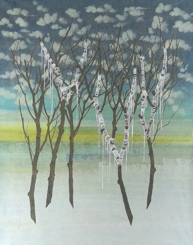 Rudi St Dharma, High and Low 2, acrylic on canvas, 45"x31", 2015