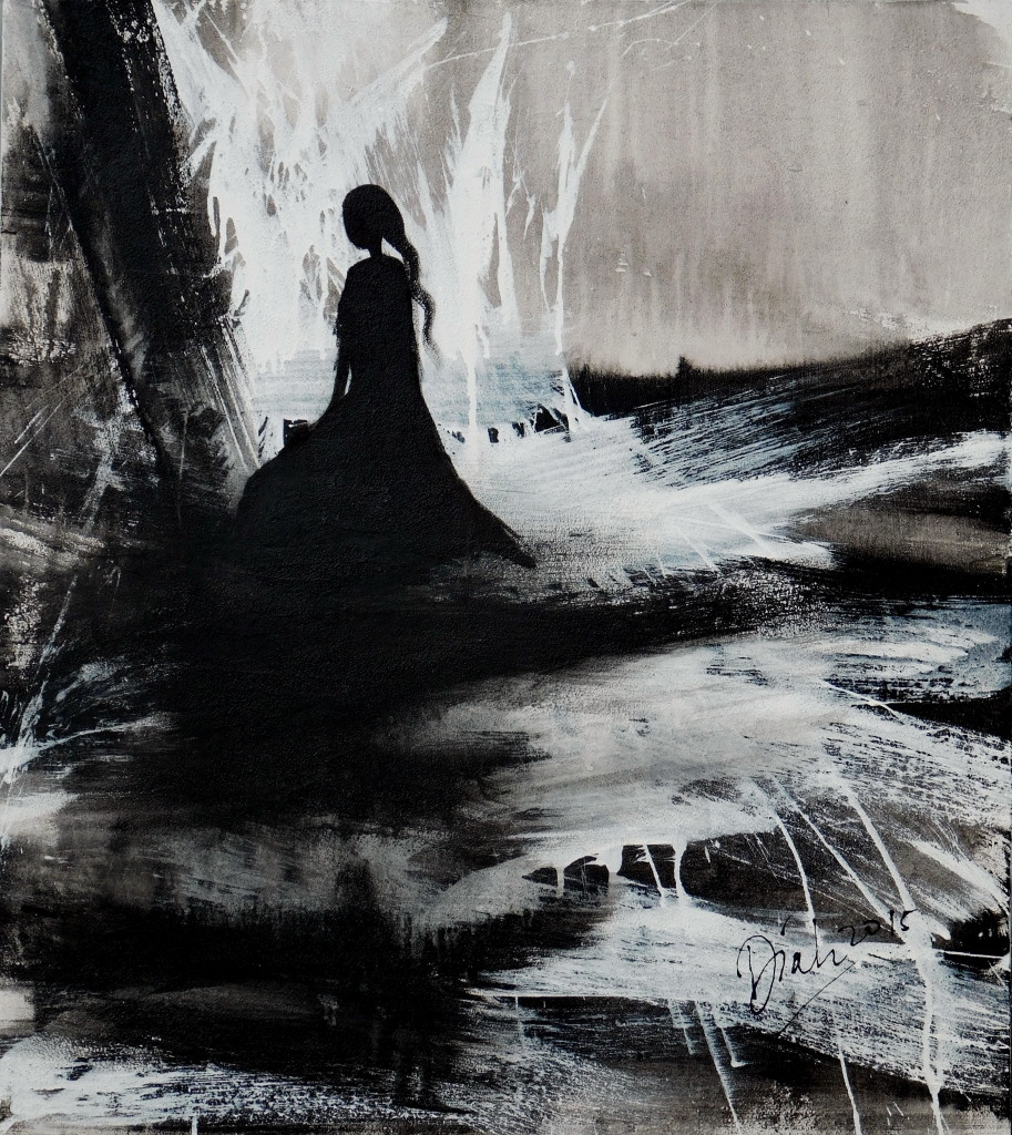 For The Sign of Longing - 90 x 80 - Mixed Media - 2015